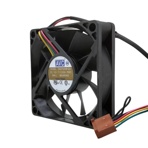 AVC DA07520B12U 4 Wire PWM Temperature Control Computer Fan Replacement