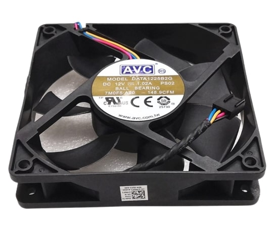 AVC DATA1225B2G 4-Wire Double Ball Server Fan Replacement