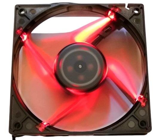 AVC DAZA1225R2L For Lenovo PWM Red LED Fan Replacement