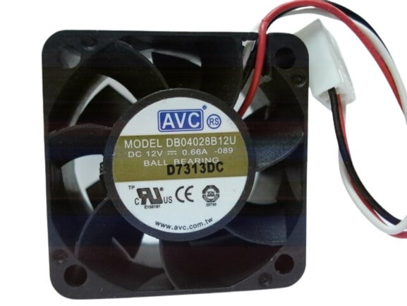 AVC DB04028B12U Double Ball Bearing Server Inverter Fan Replacement