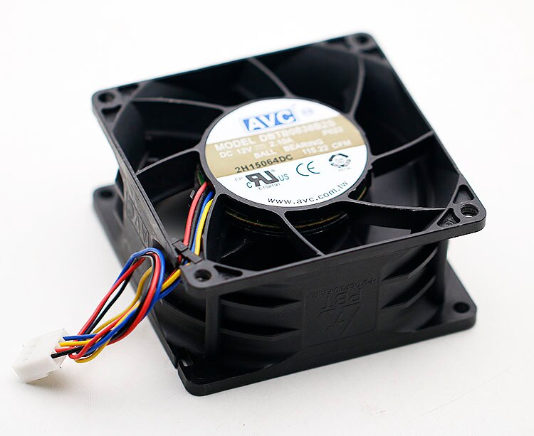 AVC DBTB0838B2S CPU Chassis Cabinets Fan Replacement