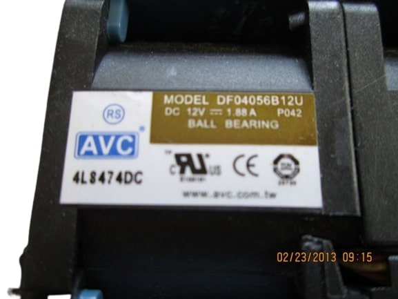 AVC DF04056B12U For DL160G5 DL120G5 DL320G5P Server Case Fan Replacement