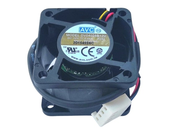 AVC DV04028B12U 4-Wire Speed Axial Fan Replacement