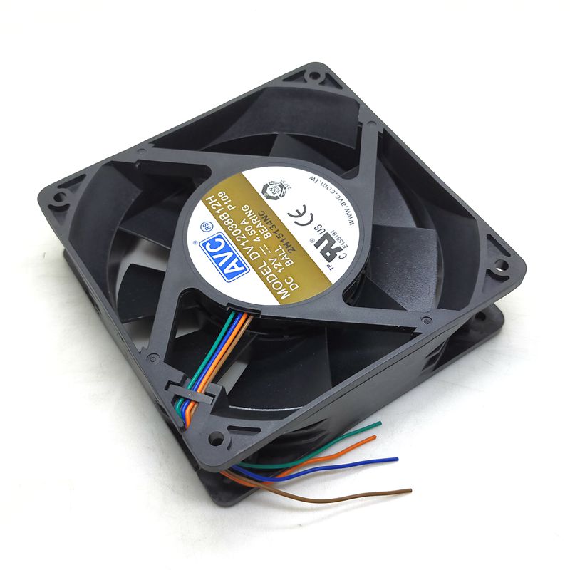 AVC DV12038B12H 4 Wire Ultra Violent Charge Chassis Fan Replacement