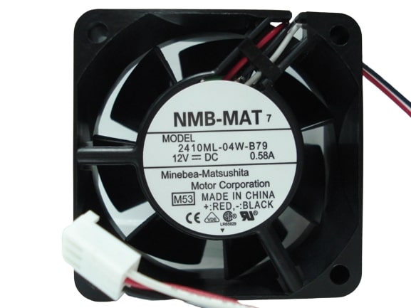 NMB 2410ML-04W-B79 3-Wire Server Inverter Fan Replacement