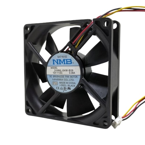 NMB 3108NL-04W-B59 3-Wire CPU Chassis Server Fan Replacement