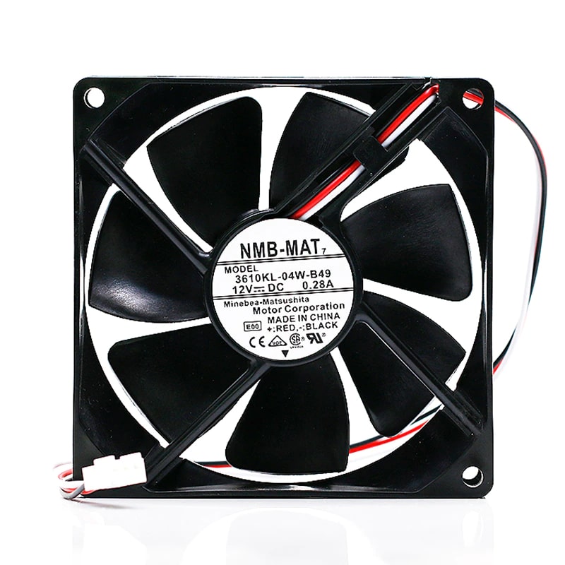 NMB 3610KL-04W-B49 CPU Chassis Radiator Fan Replacement