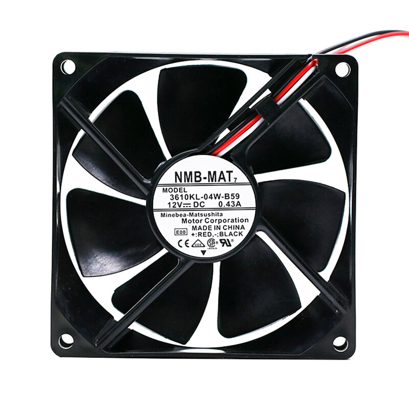 NMB 3610KL-04W-B59 3-Pin Quality Assurance Server Fan Replacement