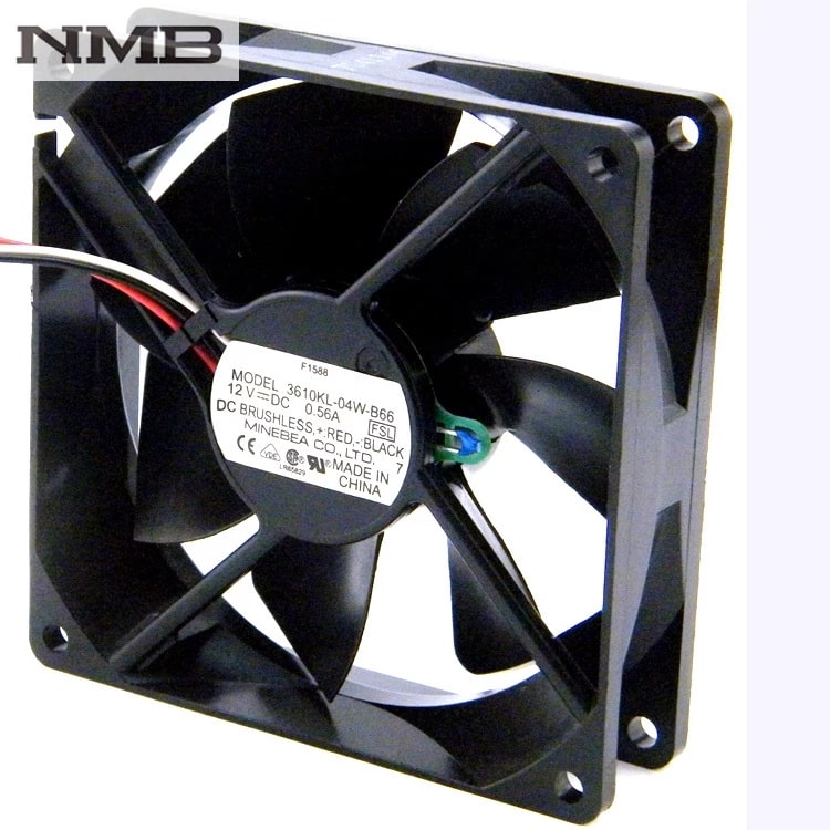 NMB 3610KL-04W-B66 Computer CPU Chassis Fan Replacement