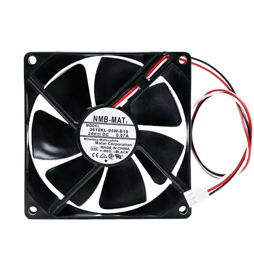 NMB 3610KL-05W-B19 3-Pin Frequency Converter Fan Replacement