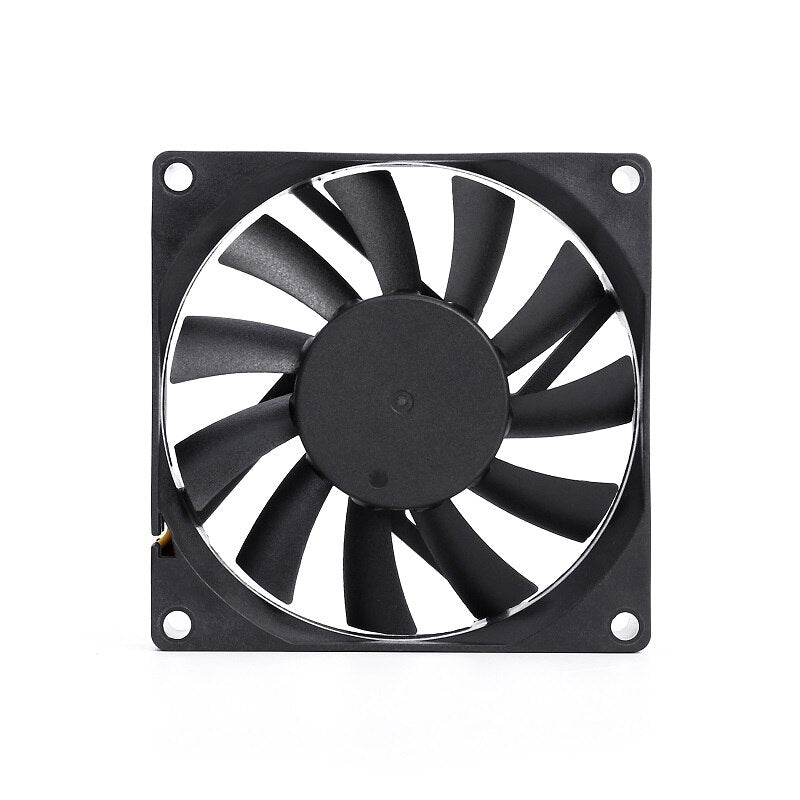 SXDOOL SXD8015B12M 3-Pin Dual Ball Bearing Axial Case Computer PC Fan Replacement