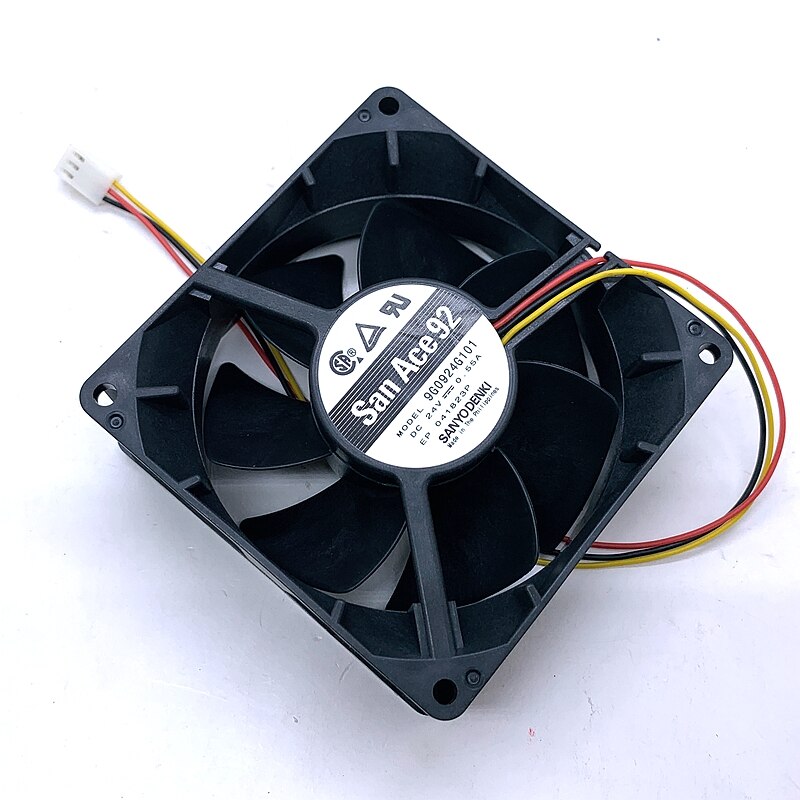 Sanyo 9G0924G101 Industrial Frequency Converter Cabinet Fan Replacement