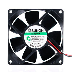 Sunon KDE1208PTV3 2-Wire Quiet Durable Fan Replacement